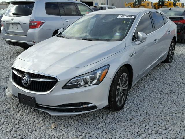 1G4ZP5SS7HU179975 - 2017 BUICK LACROSSE E SILVER photo 2