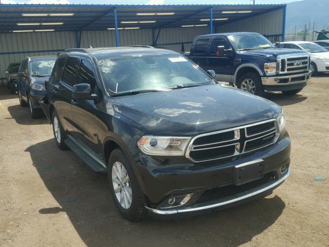 1C4RDJAG5EC301592 - 2014 DODGE DURANGO SX BLACK photo 1