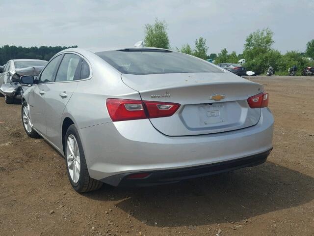 1G1ZD5ST9JF139132 - 2018 CHEVROLET MALIBU LT SILVER photo 3