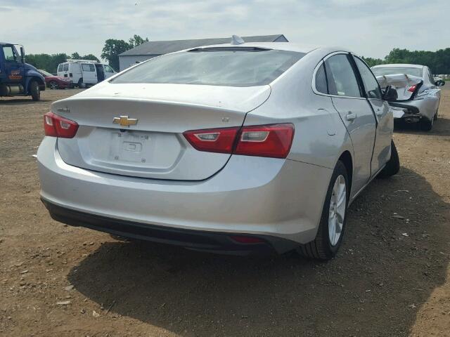 1G1ZD5ST9JF139132 - 2018 CHEVROLET MALIBU LT SILVER photo 4