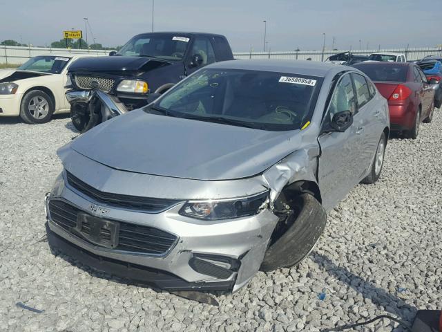 1G1ZB5ST4GF347112 - 2016 CHEVROLET MALIBU LS Gümüş foto 2