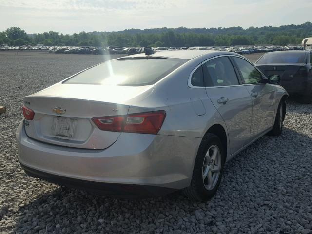 1G1ZB5ST4GF347112 - 2016 CHEVROLET MALIBU LS Gümüş foto 4