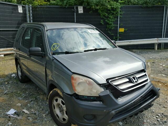 SHSRD685X6U408782 - 2006 HONDA CR-V LX SILVER photo 1