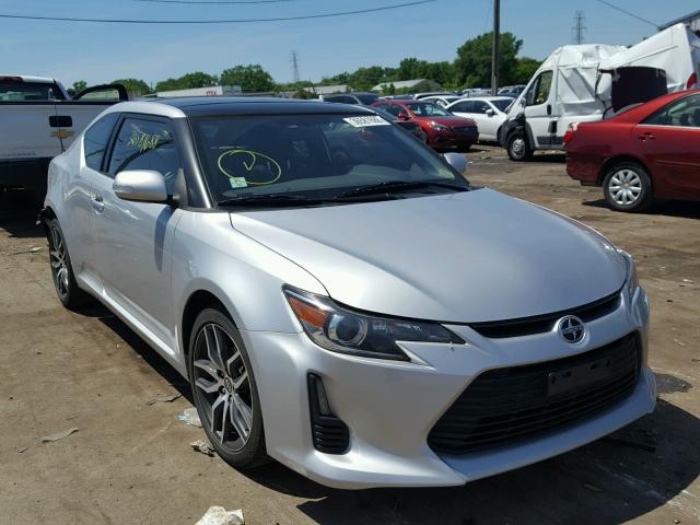 JTKJF5C75E3088082 - 2014 TOYOTA SCION TC 银色 照片 1
