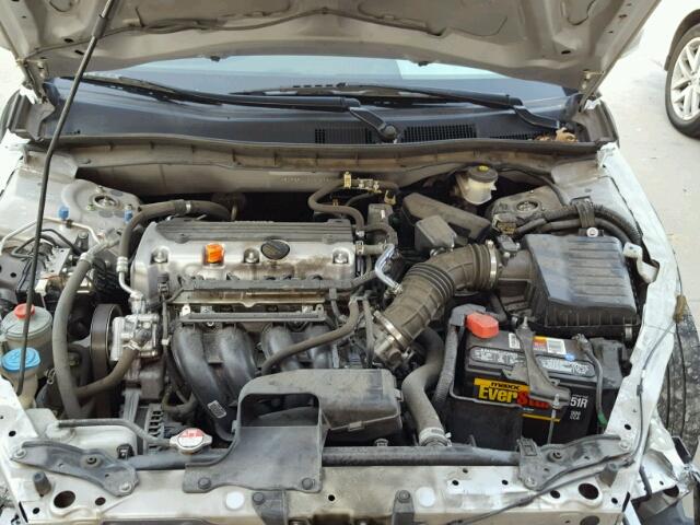 1HGCP2F4XBA016980 - 2011 HONDA ACCORD LXP SILVER photo 7