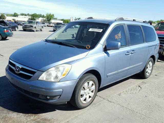 KNDMC233876024712 - 2007 HYUNDAI ENTOURAGE BLUE photo 2