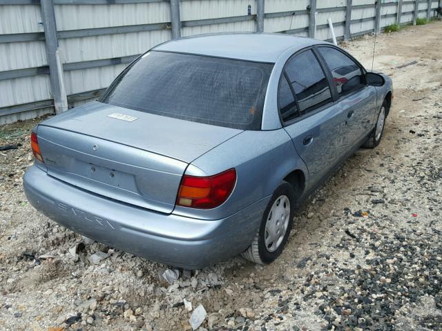 1G8ZG52832Z126364 - 2002 SATURN SL1 BLUE photo 4