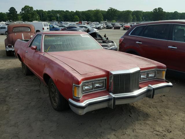 8H47H136906 - 1978 FORD RANCHERO RED photo 1