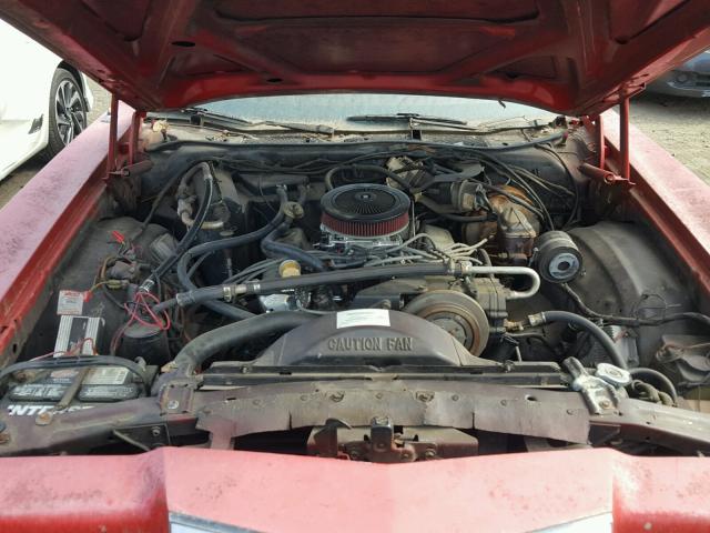 8H47H136906 - 1978 FORD RANCHERO RED photo 7