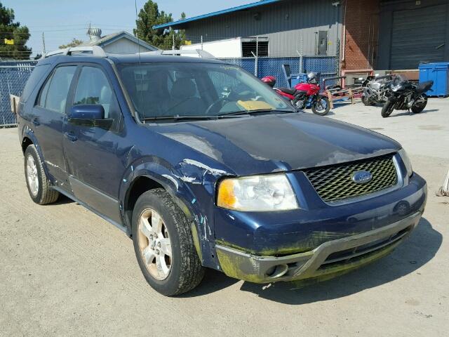 1FMZK02116GA38078 - 2006 FORD FREESTYLE BLUE photo 1