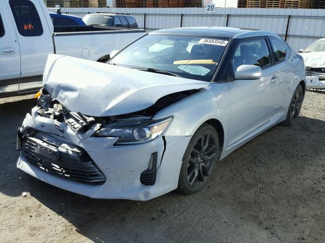 JTKJF5C79E3071933 - 2014 TOYOTA SCION TC 银色 照片 2