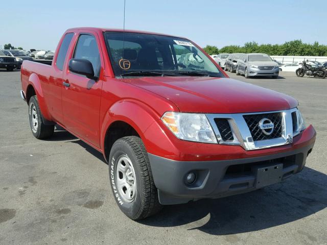 1N6BD0CT5CC408013 - 2012 NISSAN FRONTIER S RED photo 1