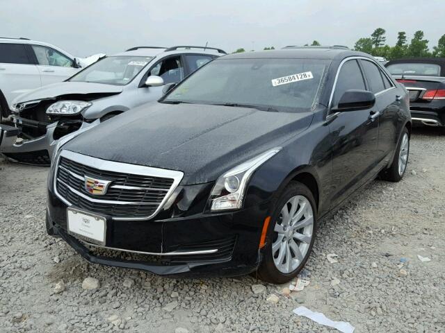 1G6AA5RX6J0133803 - 2018 CADILLAC ATS BLACK photo 2