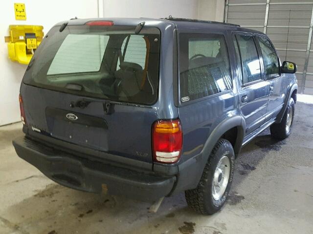 1FMZU72E21ZA14505 - 2001 FORD EXPLORER X BLUE photo 4