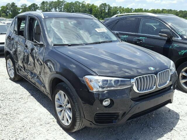 5UXWZ7C37H0V91128 - 2017 BMW X3 SDRIVE2 BLACK photo 1