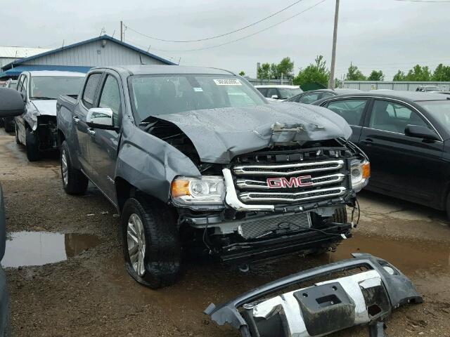 1GTG6DEN7J1255491 - 2018 GMC CANYON SLT GRAY photo 1