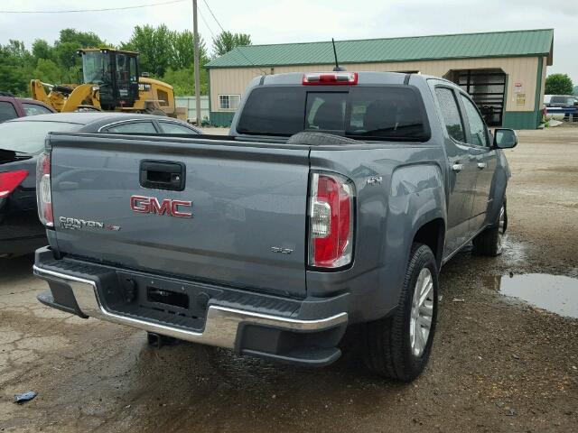 1GTG6DEN7J1255491 - 2018 GMC CANYON SLT GRAY photo 4