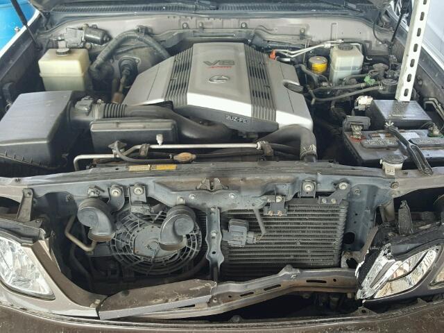 JT6HT00W9Y0107999 - 2000 LEXUS LX 470 GRAY photo 7