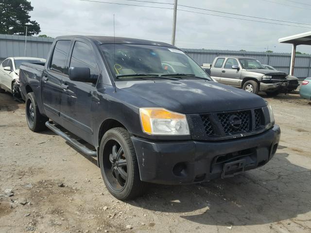 1N6BA07D88N352186 - 2008 NISSAN TITAN XE BLACK photo 1