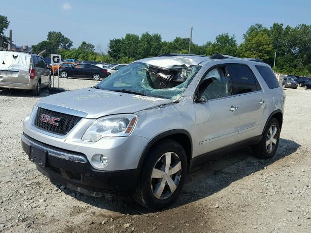 1GKLVMED8AJ129847 - 2010 GMC ACADIA SLT ვერცხლისფერი ფოტო 9