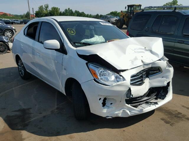 ML32F3FJ5HHF18181 - 2017 MITSUBISHI MIRAGE G4 WHITE photo 1