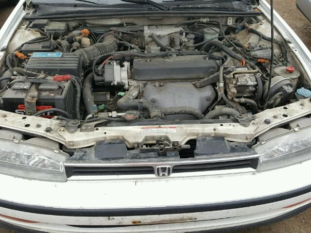 1HGCB7275NA034481 - 1992 HONDA ACCORD EX WHITE photo 7