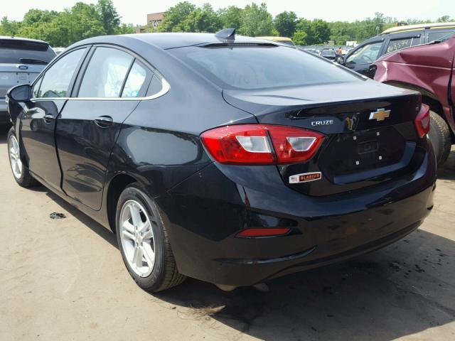 1G1BE5SM9J7110604 - 2018 CHEVROLET CRUZE LT BLACK photo 3