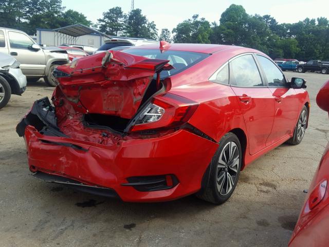 2HGFC1F79GH633065 - 2016 HONDA CIVIC EXL 红色 照片 4
