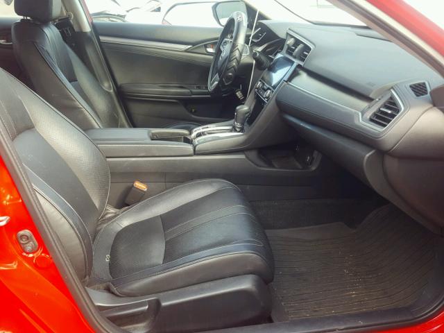 2HGFC1F79GH633065 - 2016 HONDA CIVIC EXL 红色 照片 5