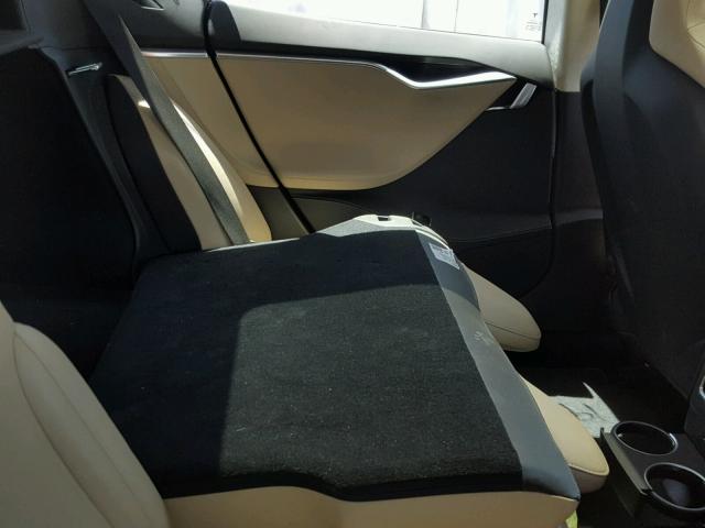 5YJSA1E19GF173282 - 2016 TESLA MODEL S Կարմիր լուսանկար 6