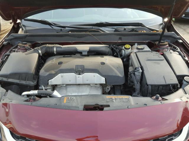 1G11C5SL2FF264321 - 2015 CHEVROLET MALIBU 1LT ბურგუნდია ფოტო 7