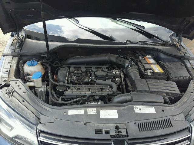 WVWFW7AH3CV020580 - 2012 VOLKSWAGEN EOS LUX 蓝色 照片 7