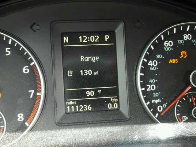 WVWFW7AH3CV020580 - 2012 VOLKSWAGEN EOS LUX 蓝色 照片 8