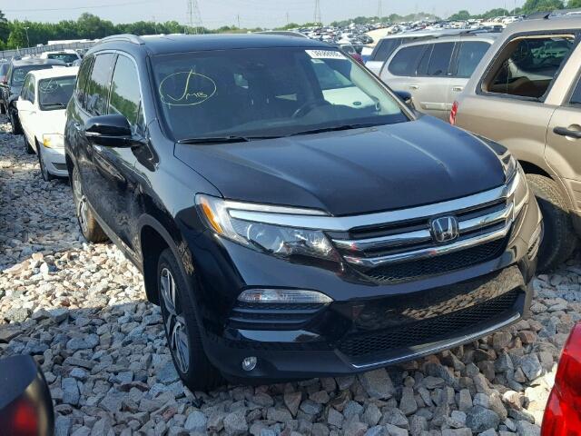 5FNYF6H07HB063778 - 2017 HONDA PILOT ELIT BLACK photo 1