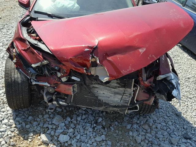 1G6AP5SX7E0143402 - 2014 CADILLAC CTS RED photo 7