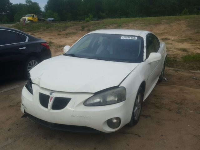 2G2WP552761299128 - 2006 PONTIAC GRAND PRIX WHITE photo 2