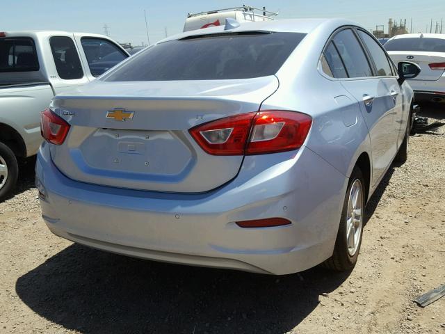 1G1BE5SM0J7126450 - 2018 CHEVROLET CRUZE LT SILVER photo 4