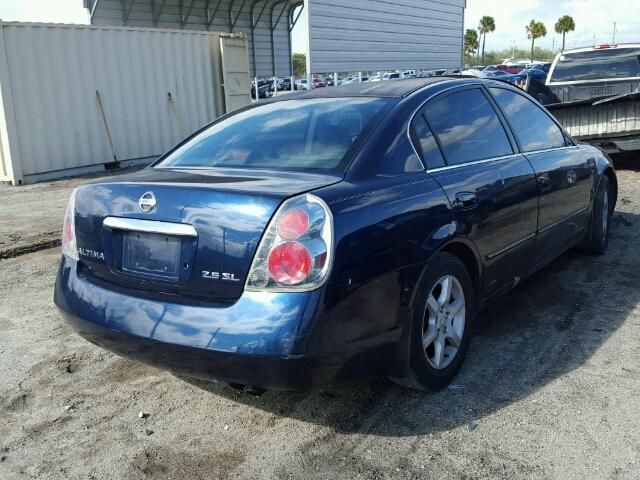 1N4AL11D65C283809 - 2005 NISSAN ALTIMA S BLUE photo 4