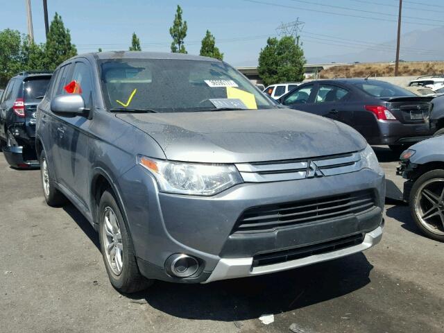 JA4AZ2A34FZ600565 - 2015 MITSUBISHI OUTLANDER GRAY photo 1