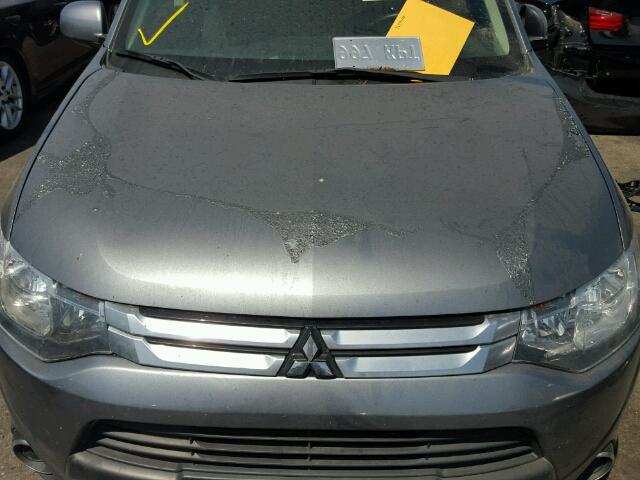 JA4AZ2A34FZ600565 - 2015 MITSUBISHI OUTLANDER GRAY photo 7