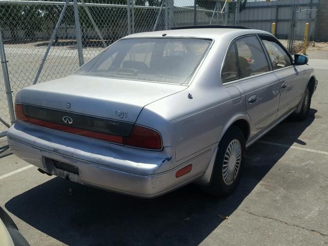 JNKNG01D0SM303549 - 1995 INFINITI Q45 SILVER photo 4