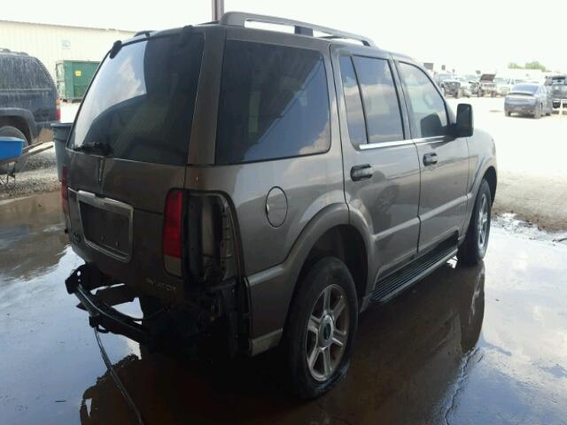 5LMEU68H64ZJ44024 - 2004 LINCOLN AVIATOR 灰色 照片 4