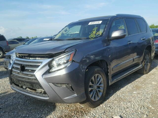 JTJJM7FX8G5128227 - 2016 LEXUS GX PREMIUM GRAY photo 2