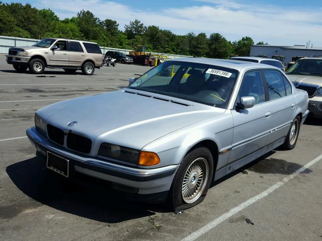 WBAGJ8322WDM11616 - 1998 BMW 740 IL SILVER photo 2