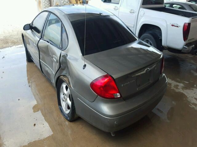1FAFP552X3A208971 - 2003 FORD TAURUS SES GRAY photo 3
