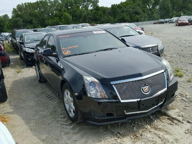 1G6DV57V380212729 - 2008 CADILLAC CTS HI FEA BLACK photo 1