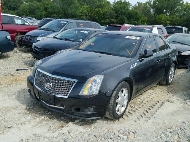 1G6DV57V380212729 - 2008 CADILLAC CTS HI FEA BLACK photo 2