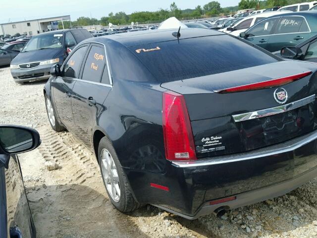 1G6DV57V380212729 - 2008 CADILLAC CTS HI FEA BLACK photo 3