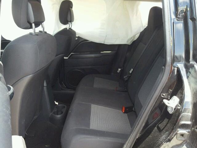 1C4NJCBA6CD500588 - 2012 JEEP COMPASS SP BLACK photo 6