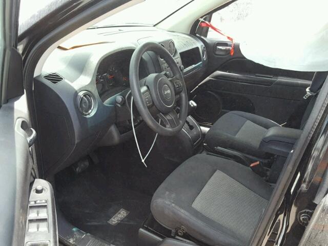 1C4NJCBA6CD500588 - 2012 JEEP COMPASS SP BLACK photo 9
